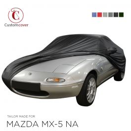 Indoor Abdeckung Mazda MX-5 NA Maranello Red mit print